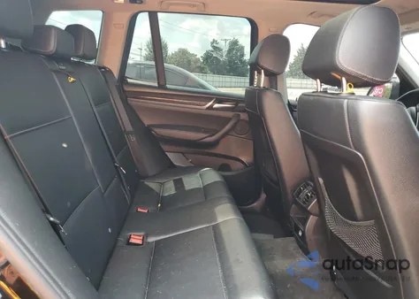 2017 BMW X3 Sdrive28I from USA, damaged, VIN 5UXWZ7C32H0V91330